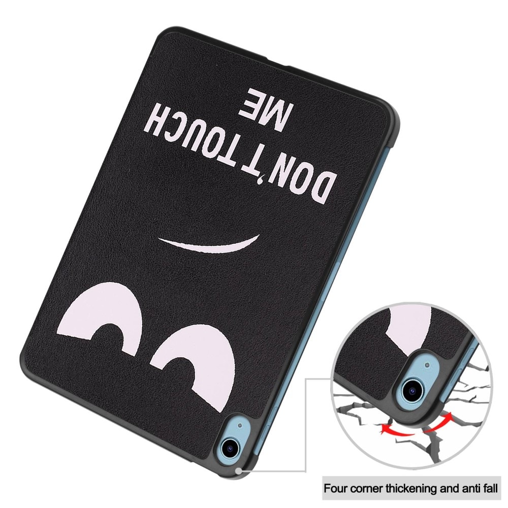 Apple iPad 11 11th Gen (2025) Tri-Fold etui, Don't Touch Me