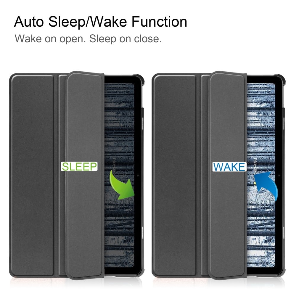  Nokia T21 Tri-Fold etui, Svart