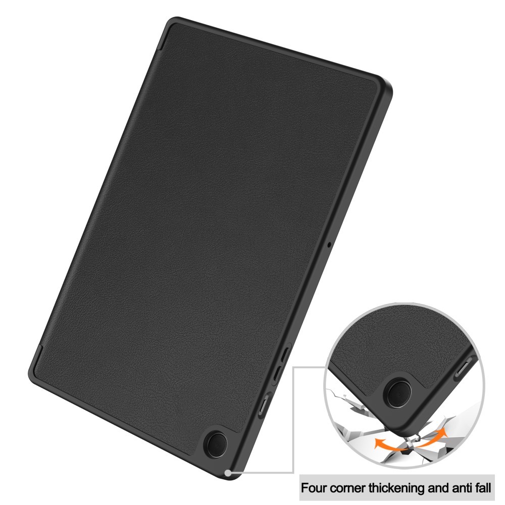 Samsung Galaxy Tab A9 Plus Tri-fold etui med pennholder, Svart