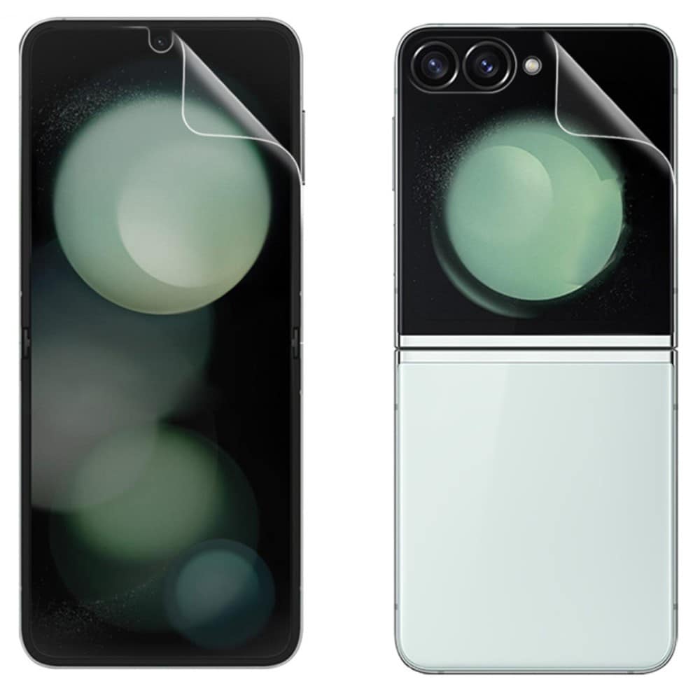 Samsung Galaxy Z Flip 6 Heldekkende myk skjermbeskytter