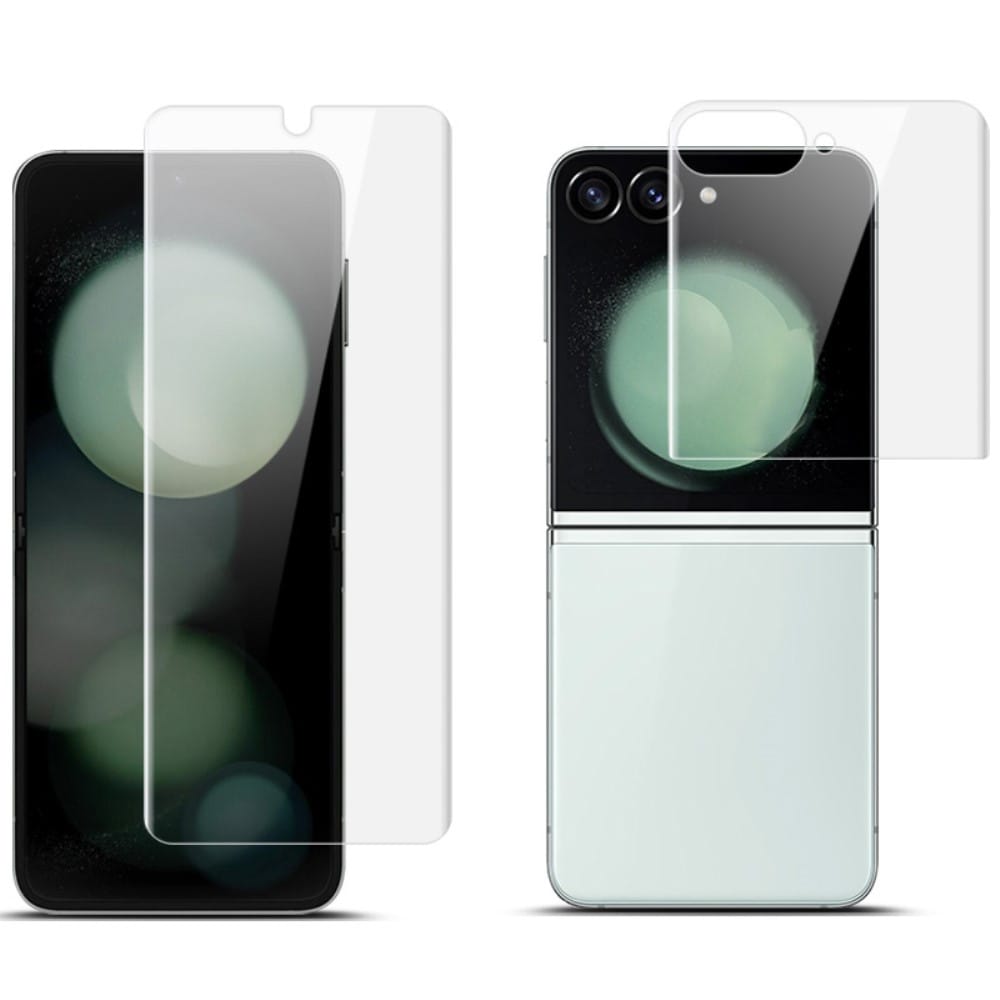 Samsung Galaxy Z Flip 6 Heldekkende myk skjermbeskytter
