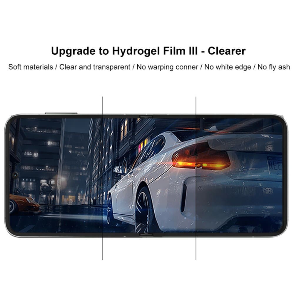 Samsung Galaxy Z Flip 6 Heldekkende myk skjermbeskytter