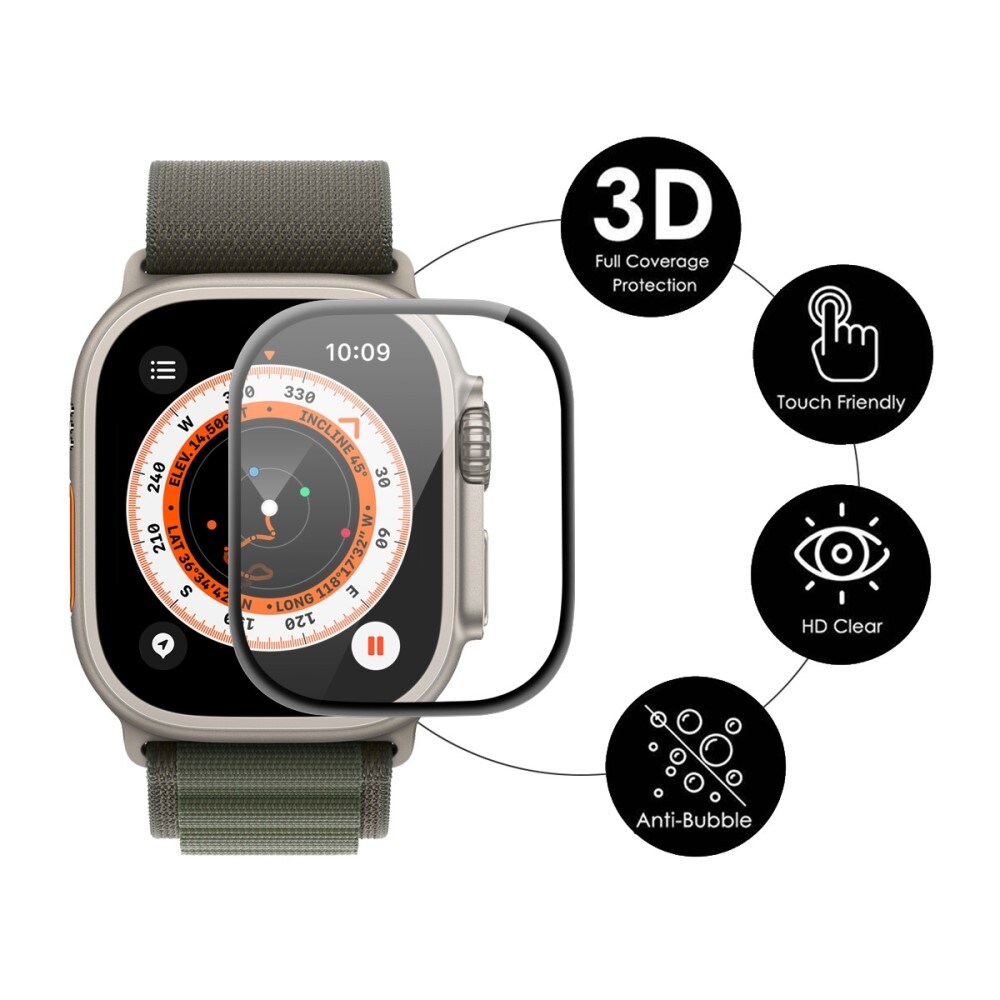 Apple Watch Ultra 49mm 3rd Gen Skjermbeskytter