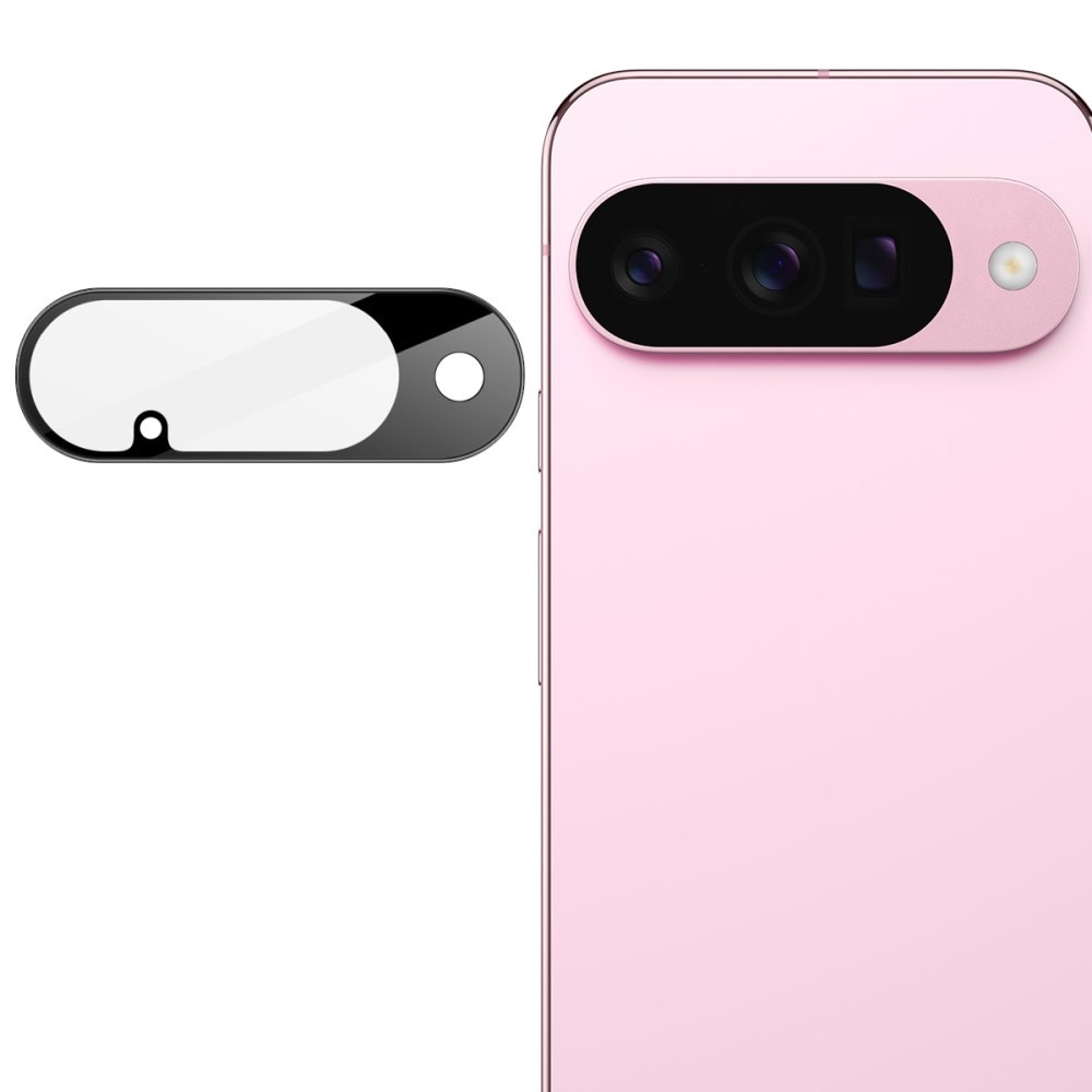 Google Pixel 10 Kameralinsebeskyttelse i glass, Svart