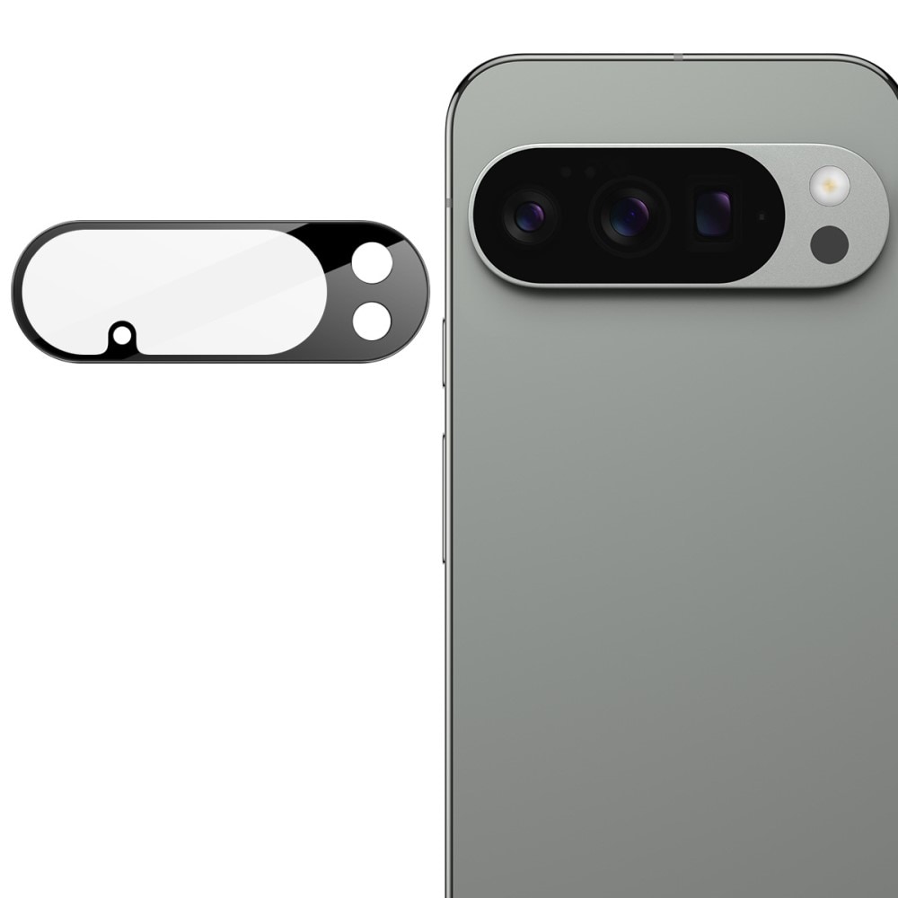 Google Pixel 10 Pro XL Kameralinsebeskyttelse i glass, Svart