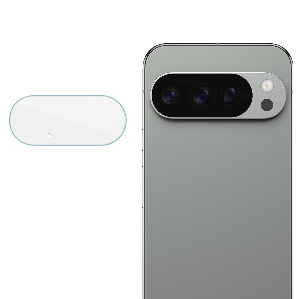 Google Pixel 10 Pro XL Kameralinsebeskyttelse i glass, Gjennomsiktig