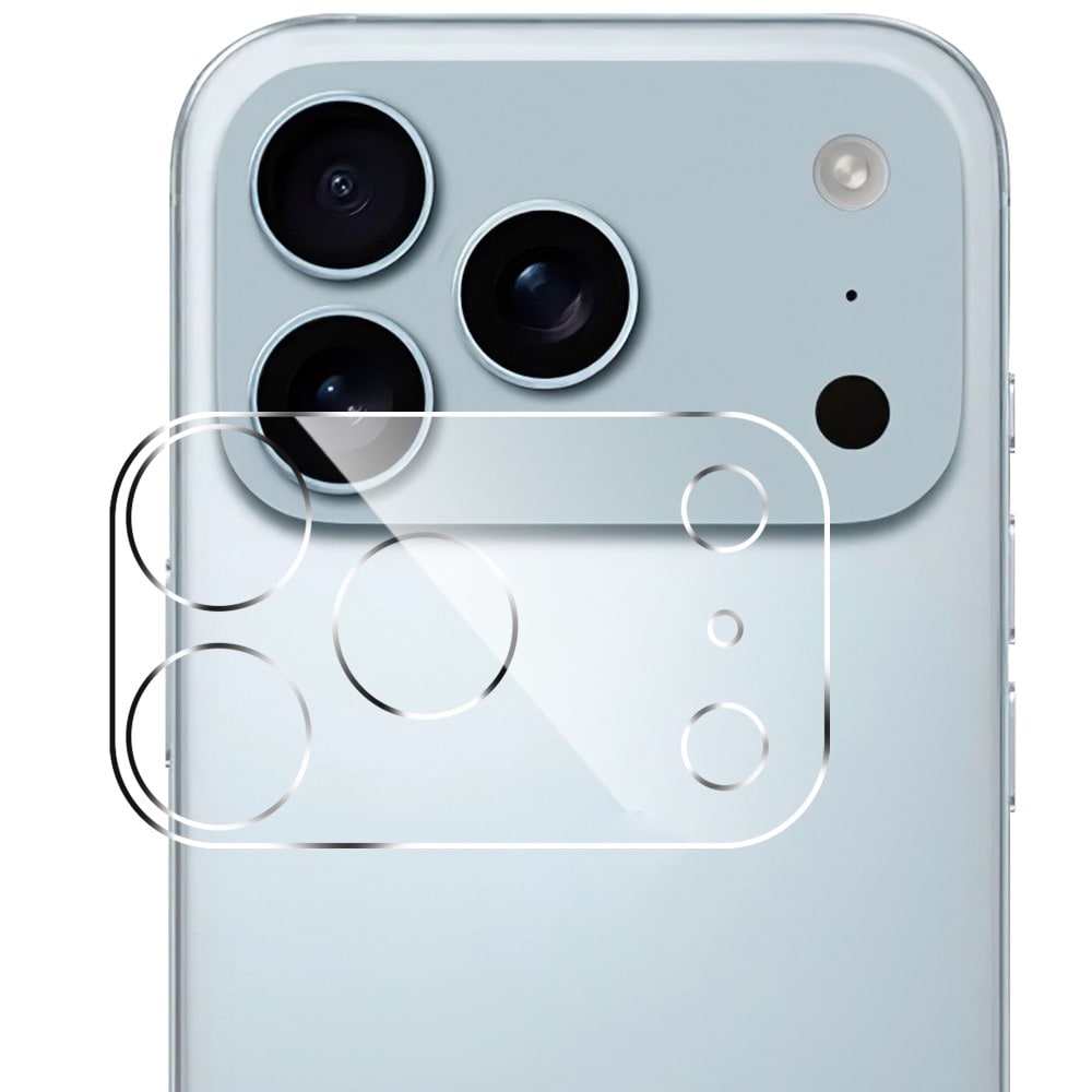 iPhone 17 Pro Max Kameralinsebeskyttelse i herdet glass