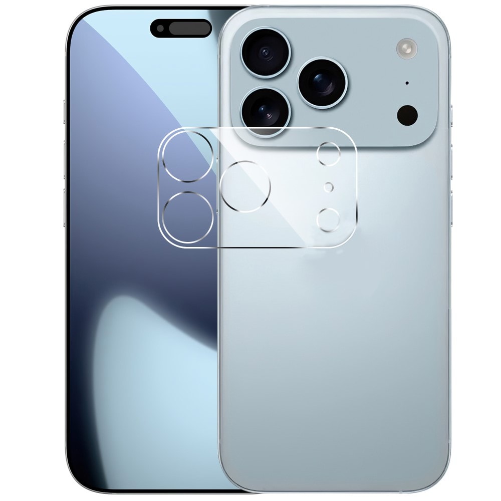 iPhone 17 Pro Max Kameralinsebeskyttelse i herdet glass