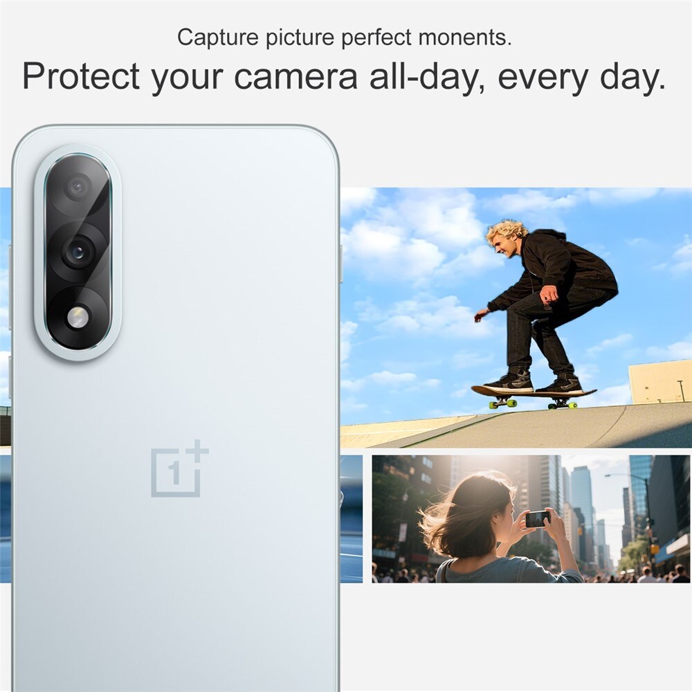  OnePlus Nord 5 Kameralinsebeskyttelse i glass, Gjennomsiktig