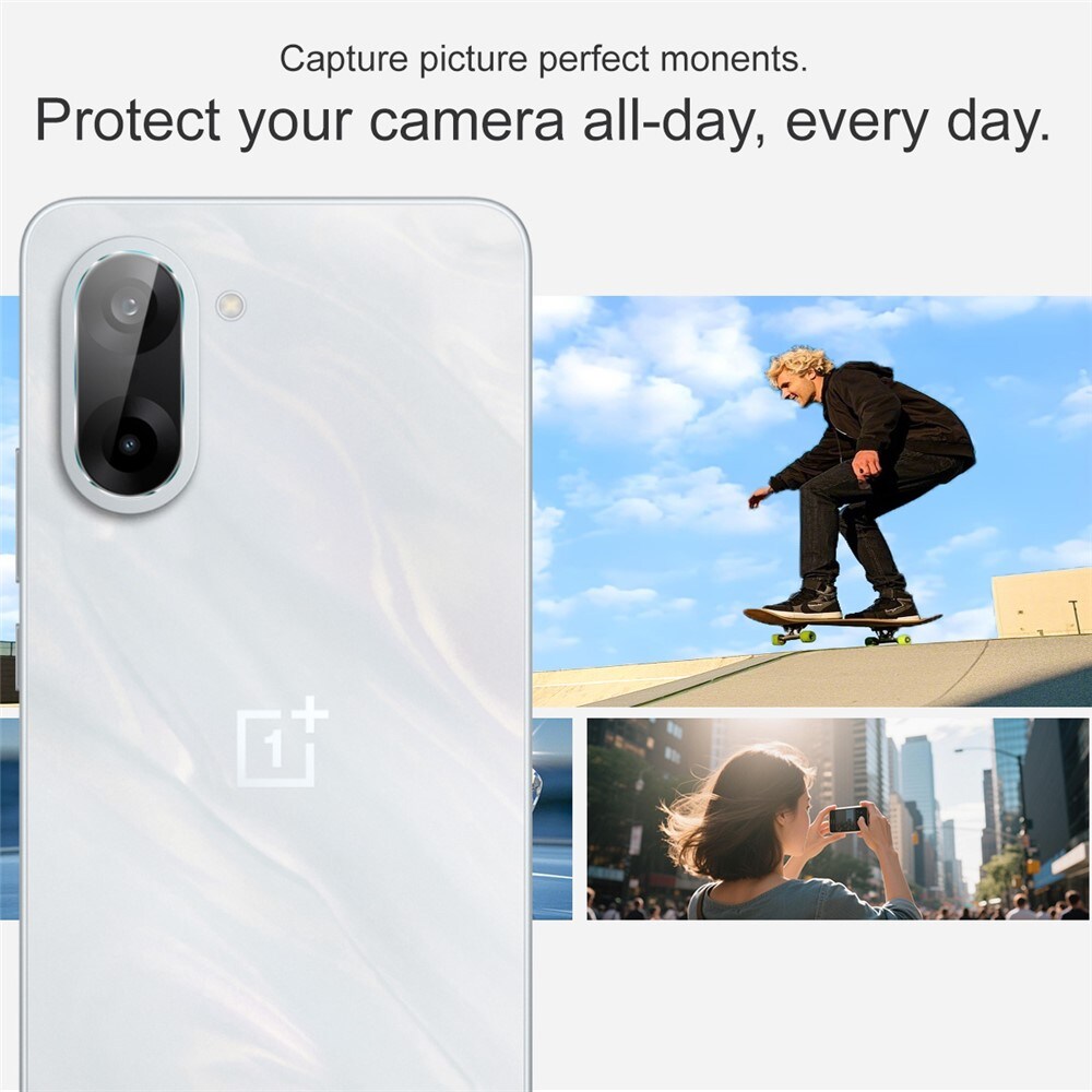  OnePlus Nord CE5 Kameralinsebeskyttelse i glass, Gjennomsiktig