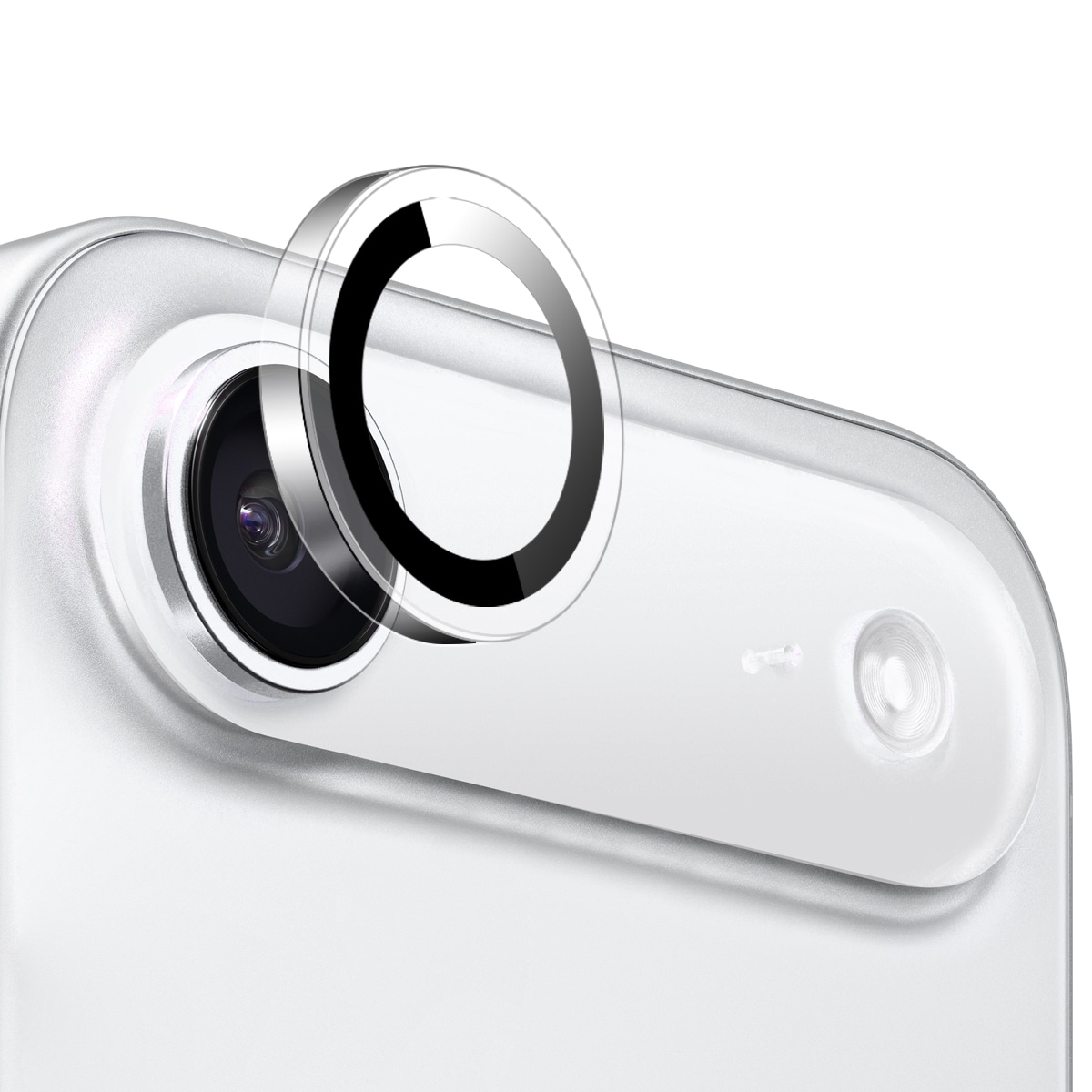 iPhone 17 Air Linsebeskytter i herdet glass Svart