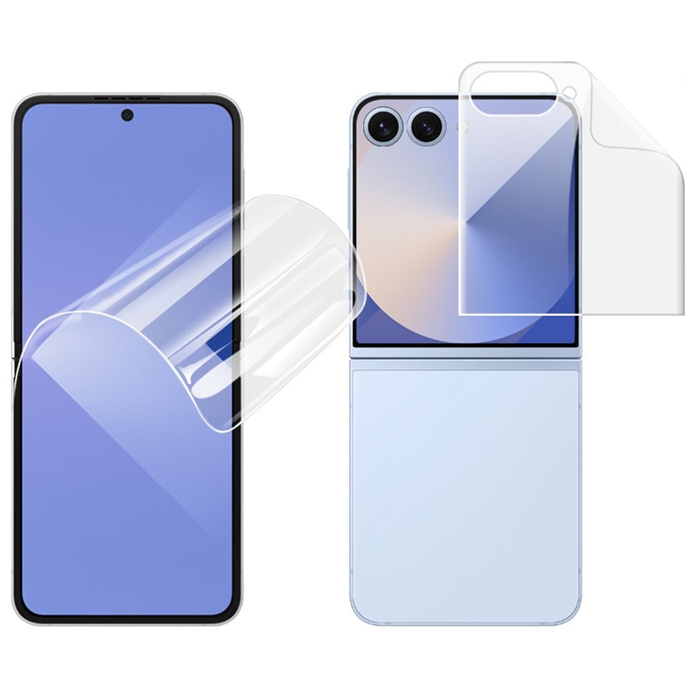 Samsung Galaxy Z Flip 7 Heldekkende myk skjermbeskytter