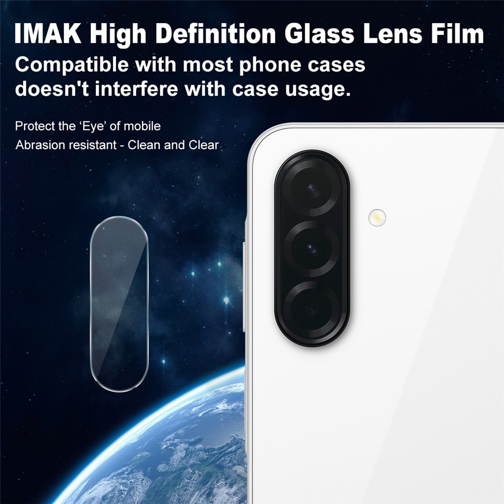 Samsung Galaxy A17 Kameralinsebeskyttelse i glass, Gjennomsiktig
