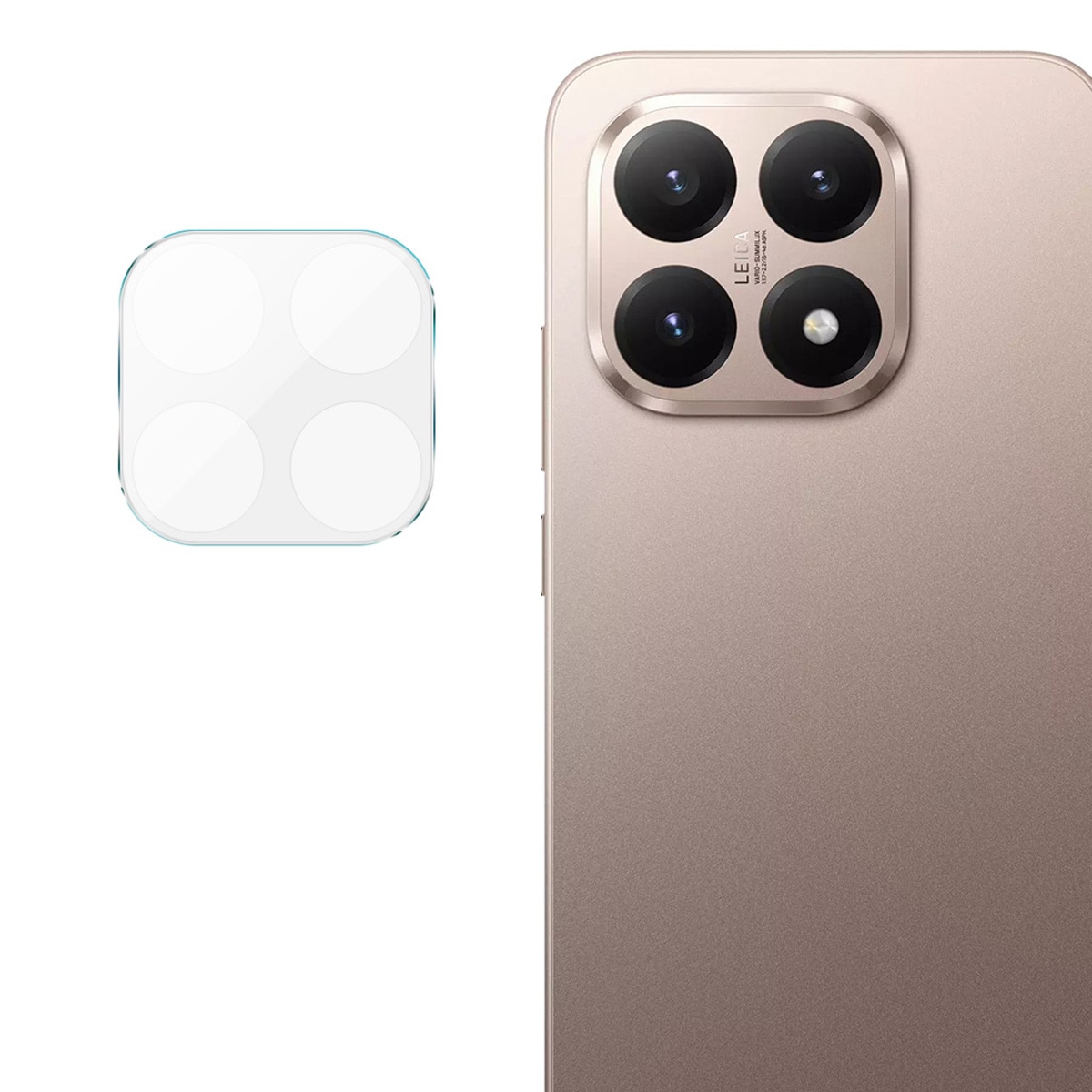 Xiaomi 15T Kameralinsebeskyttelse i glass, Gjennomsiktig