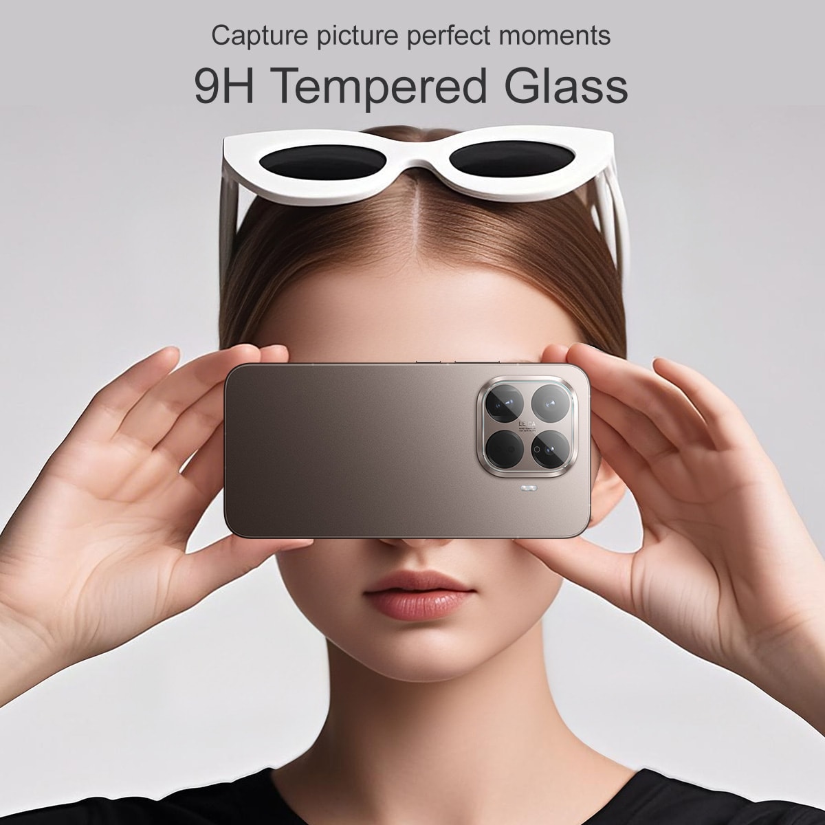 Xiaomi 15T Pro Kameralinsebeskyttelse i glass, Gjennomsiktig