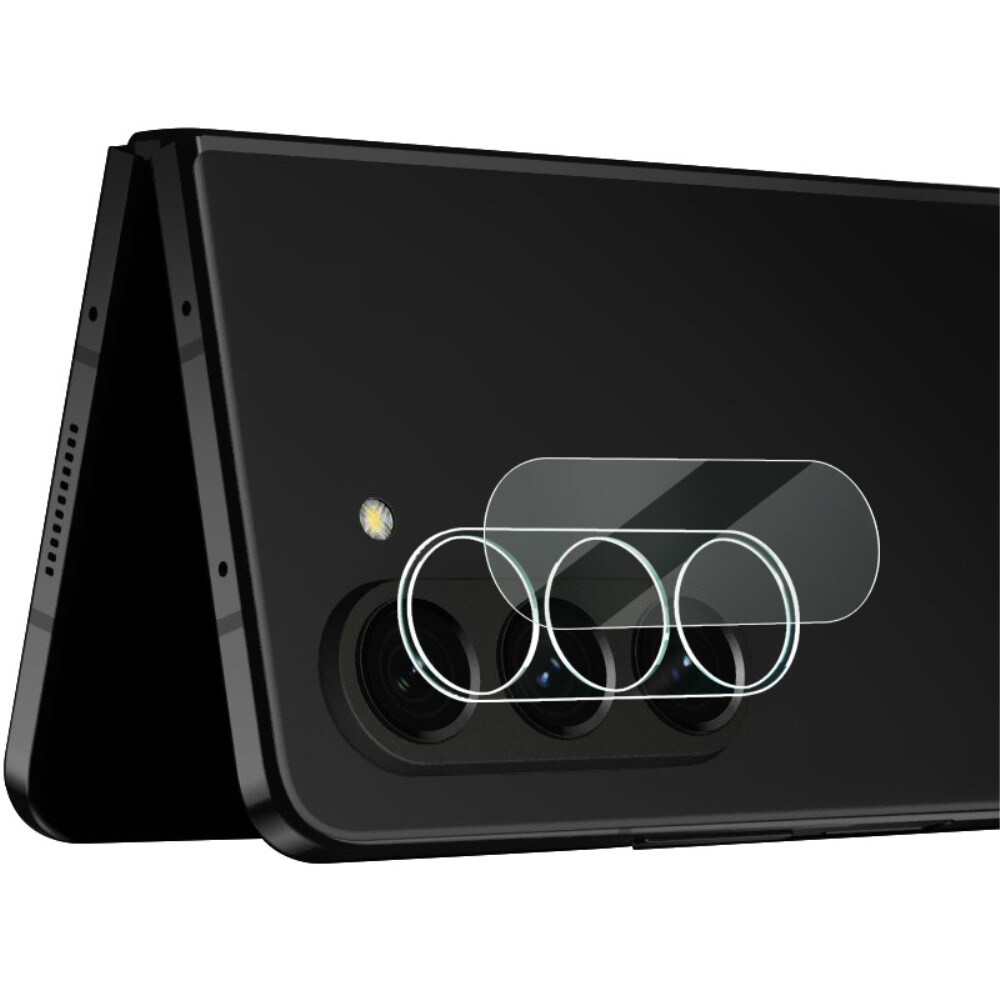 Samsung Galaxy Z Fold 5 Kameralinsebeskyttelse i glass, Gjennomsiktig