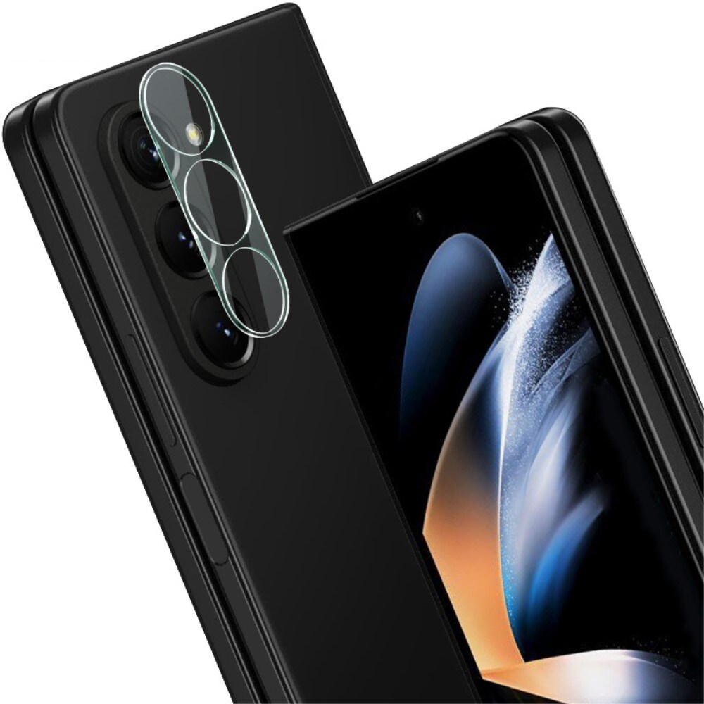 Samsung Galaxy Z Fold 5 Kameralinsebeskyttelse i glass, Gjennomsiktig