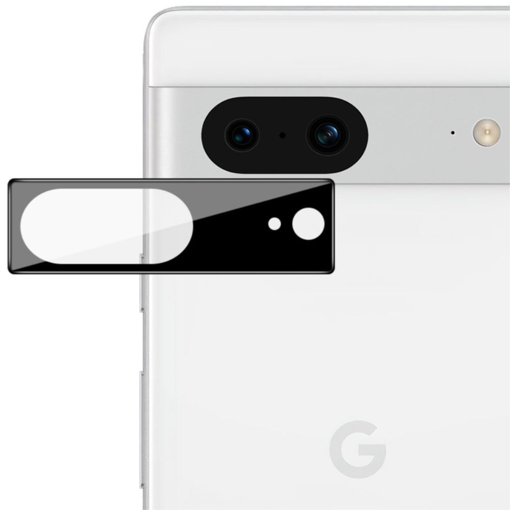 Google Pixel 8 Kameralinsebeskyttelse i glass, Svart