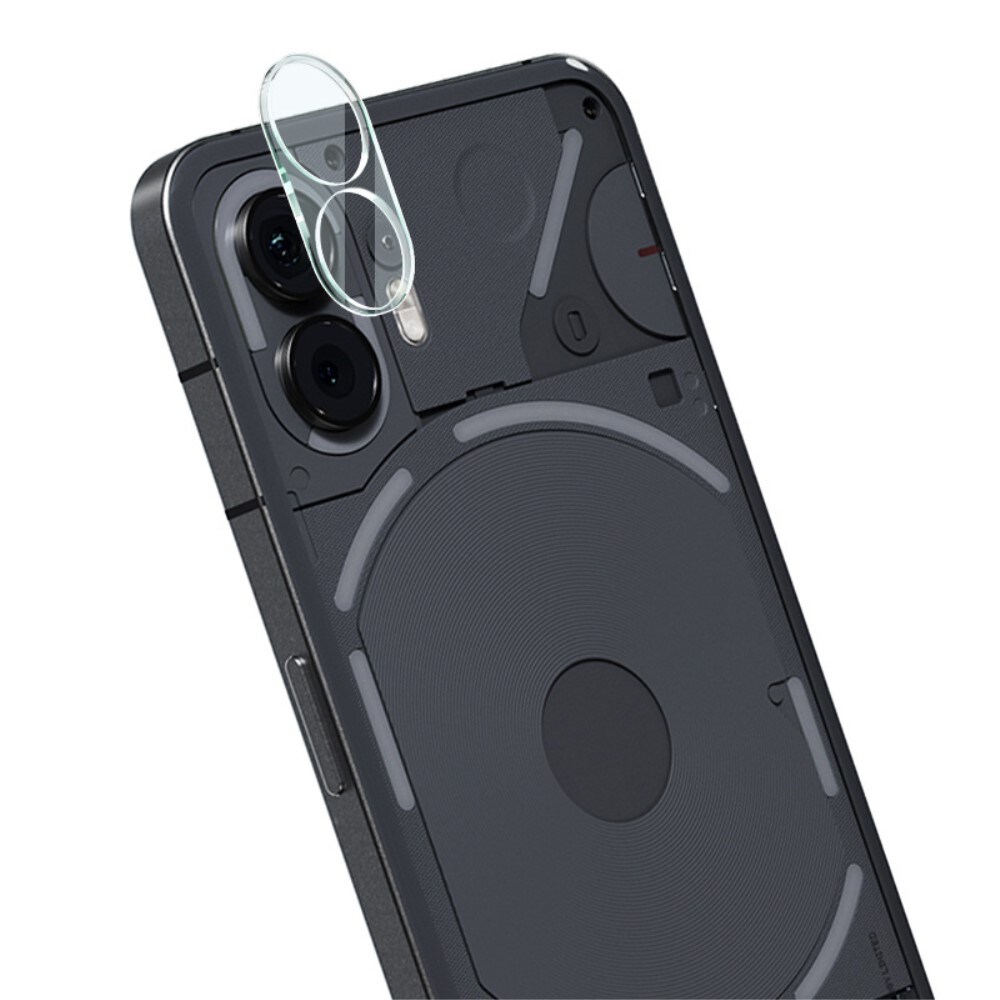 Nothing Phone 2 Kameralinsebeskyttelse i glass, Gjennomsiktig