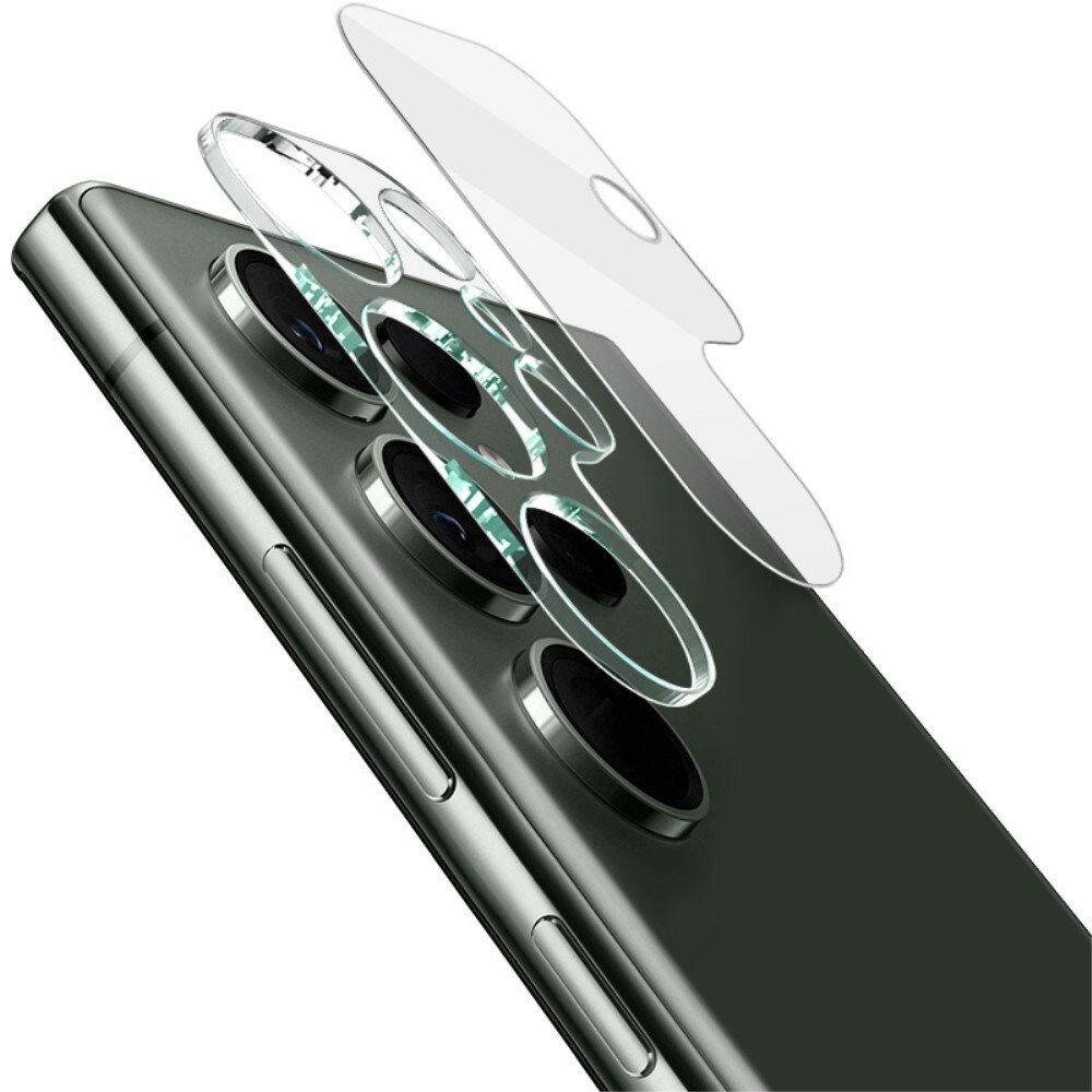 Samsung Galaxy S24 Ultra Kameralinsebeskyttelse i glass, Gjennomsiktig