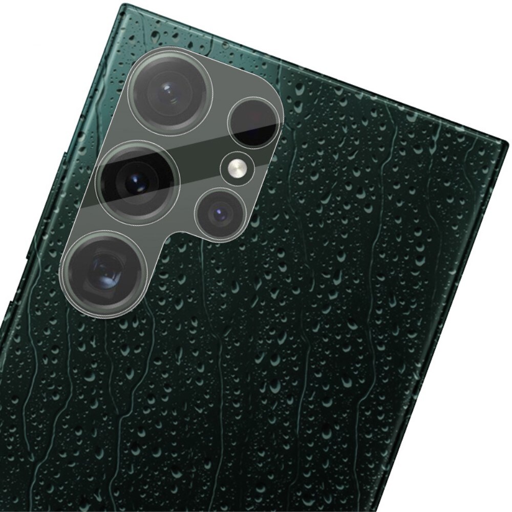 Samsung Galaxy S24 Ultra Kameralinsebeskyttelse i glass, Gjennomsiktig