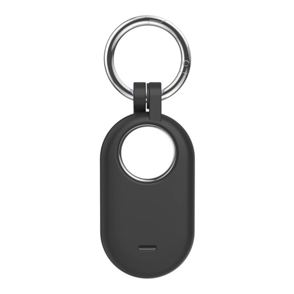 Samsung Galaxy SmartTag 2 Nøkkelring med silikondeksel, Svart