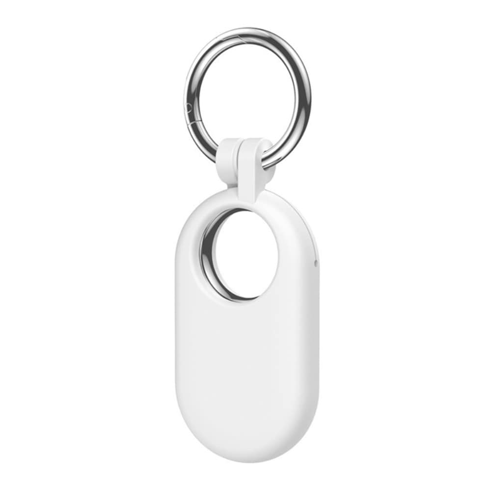 Samsung Galaxy SmartTag 2 Nøkkelring med silikondeksel, Hvit