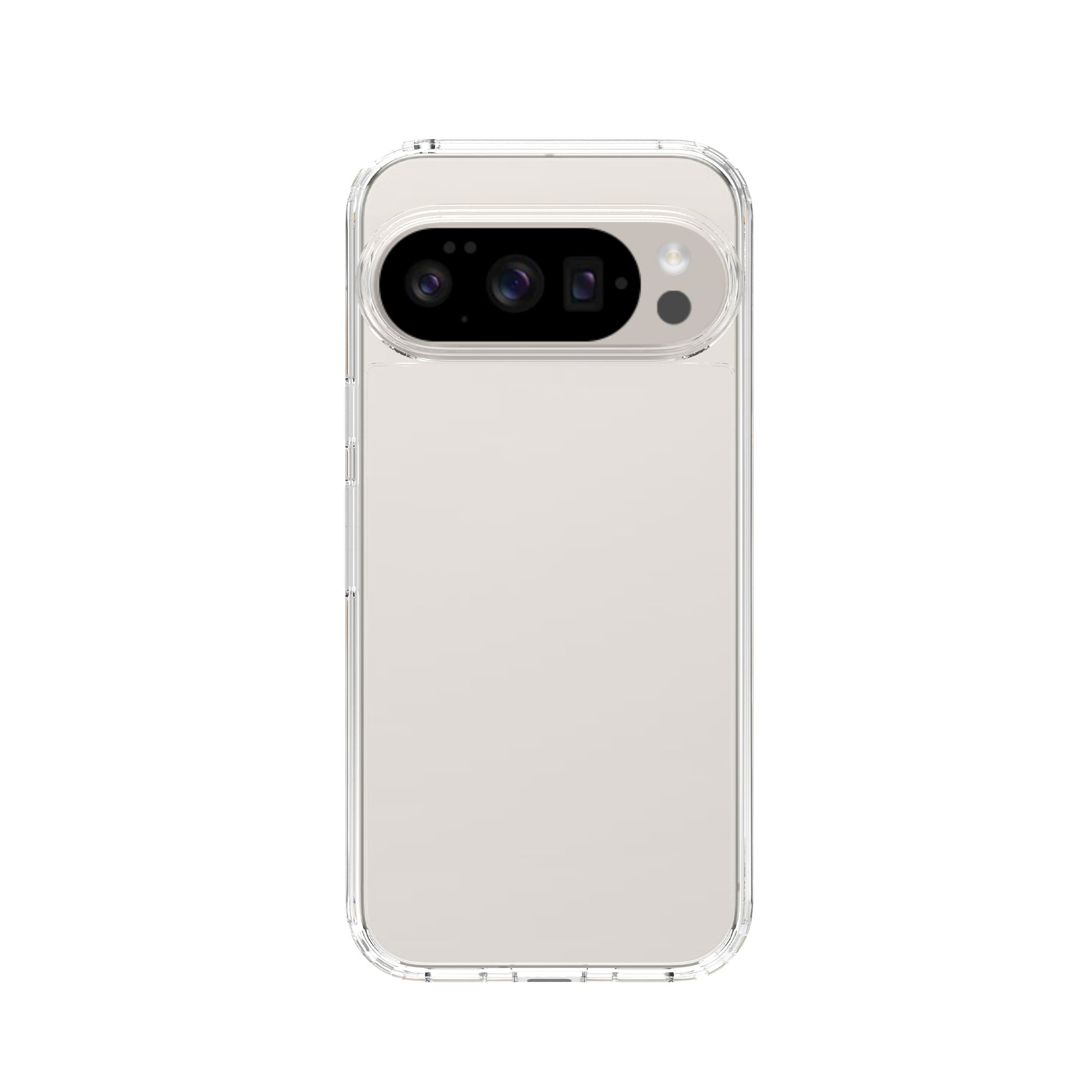 Google Pixel 10 Pro XL Crystal Hybrid-deksel, Gjennomsiktig