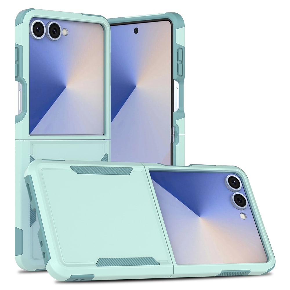 Samsung Galaxy Z Flip 7 Hybrid-deksel Off-road, Mintgrønn