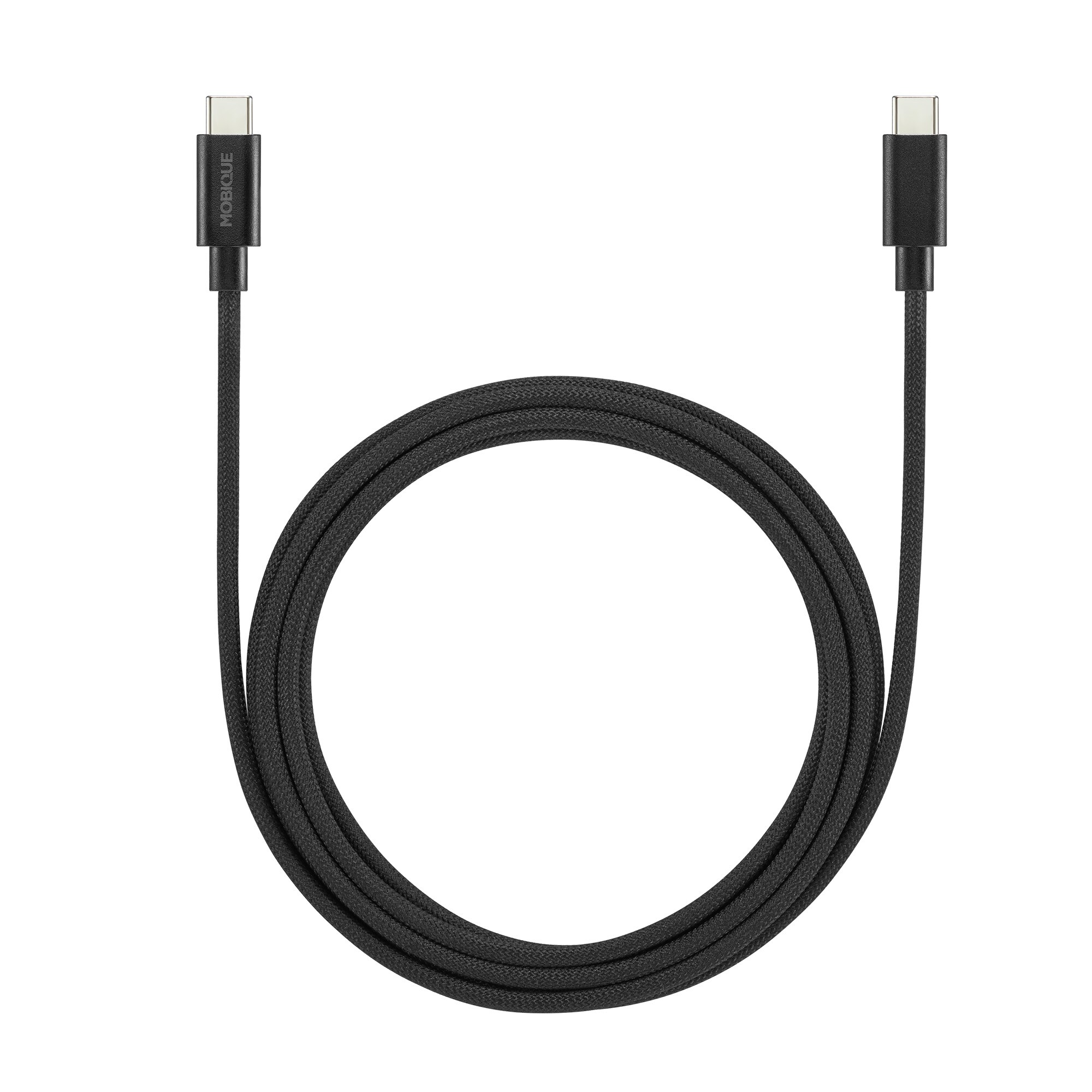 Premium Ladekabel USB-C til USB-C 2m, Svart