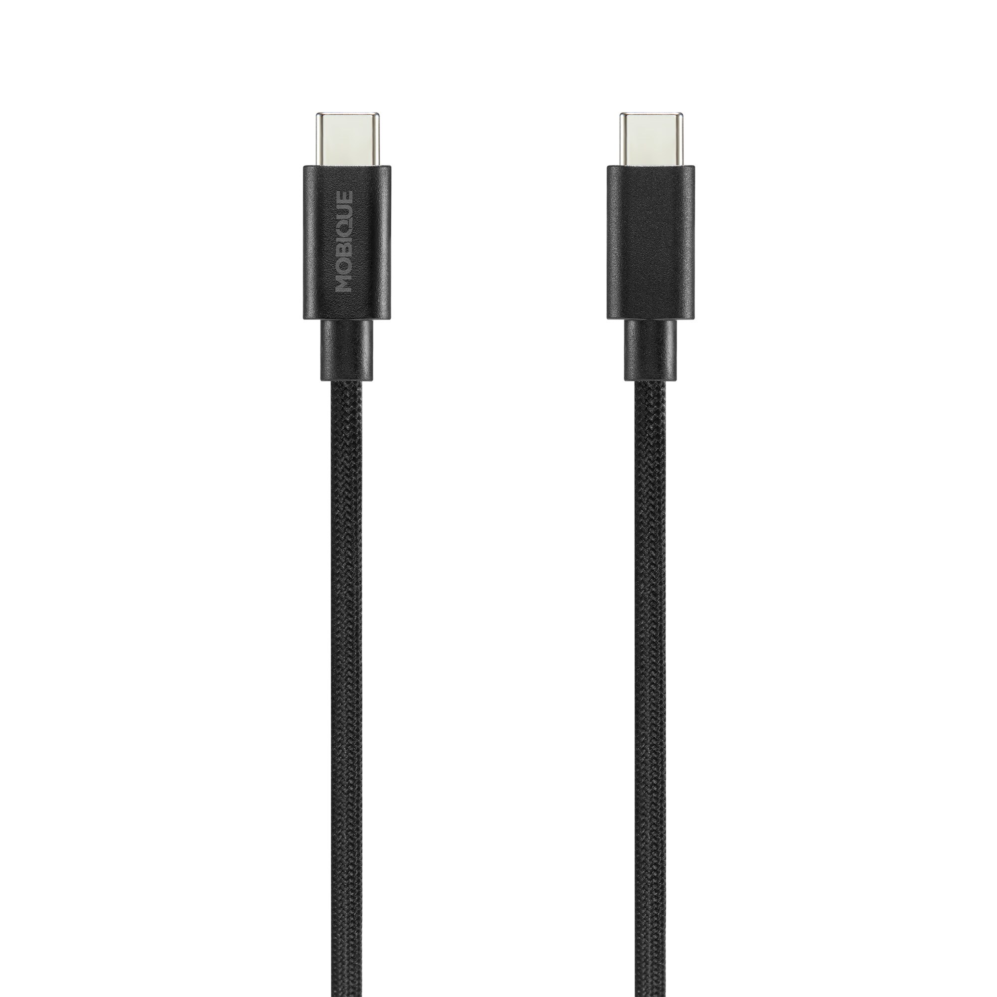 Premium Ladekabel USB-C til USB-C 2m, Svart