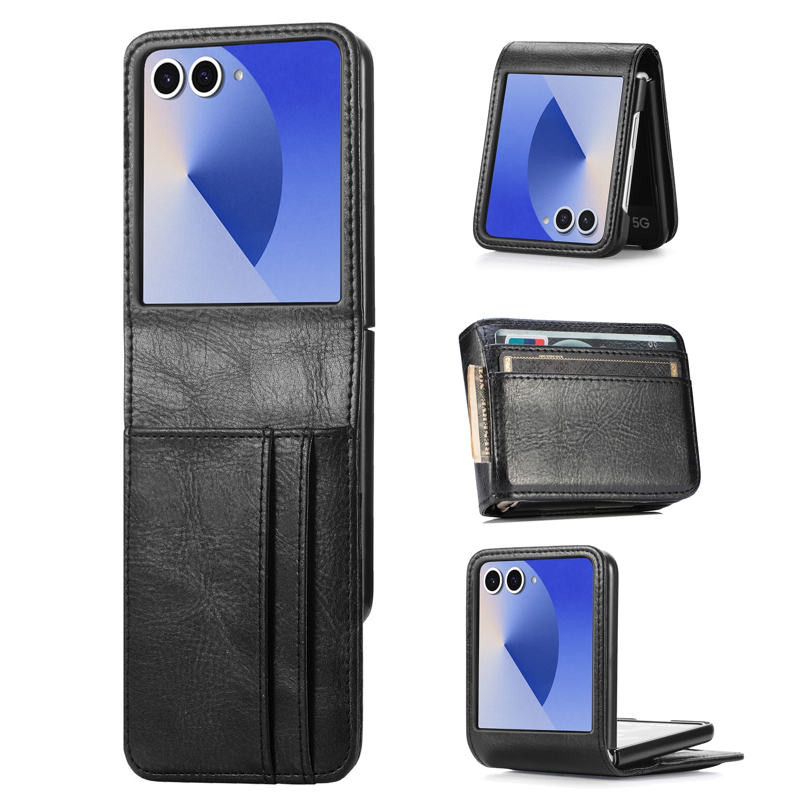 Samsung Galaxy Z Flip 7 Enkelt mobildeksel, Svart