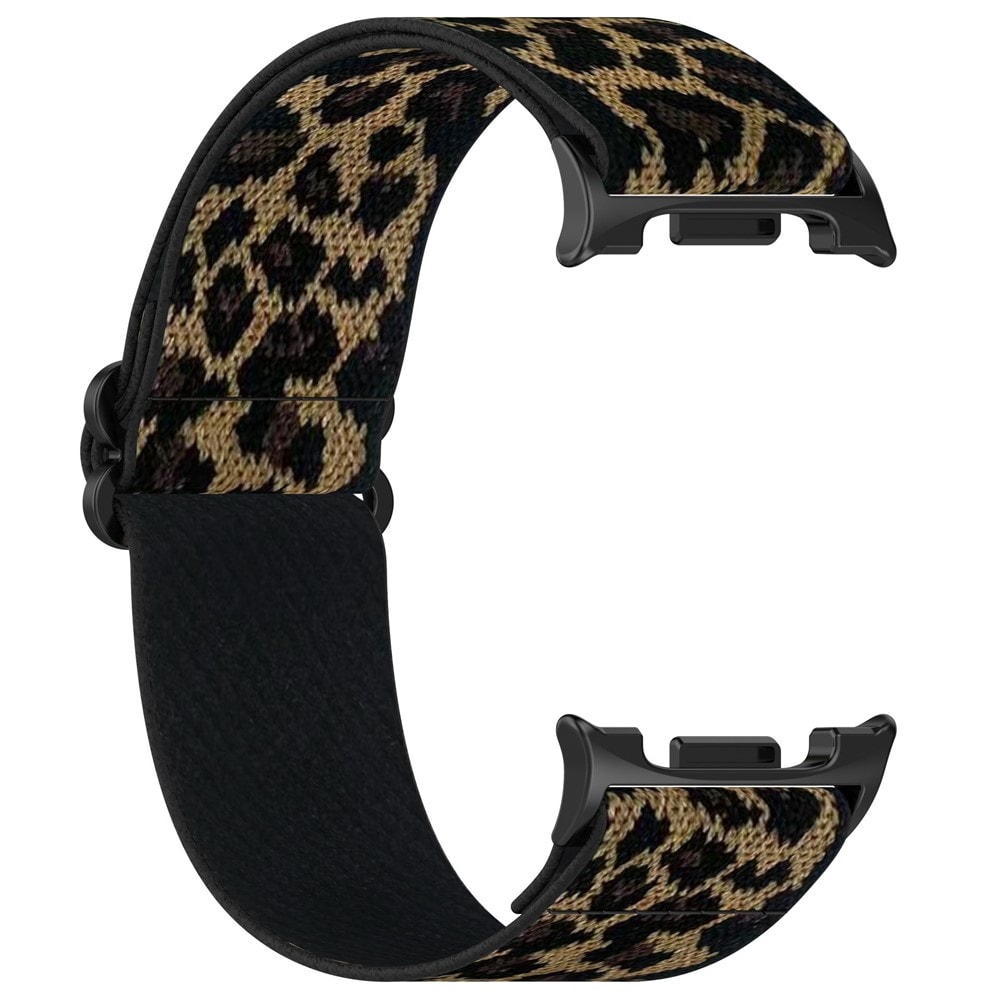 Samsung Galaxy Watch 8 Classic Elastisk armbånd, Leopard