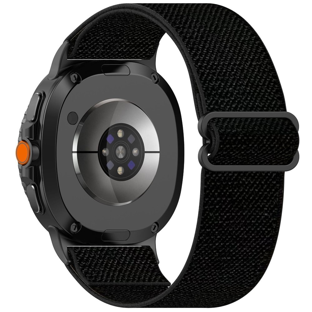 Samsung Galaxy Watch Ultra (2025) Elastisk armbånd, Svart