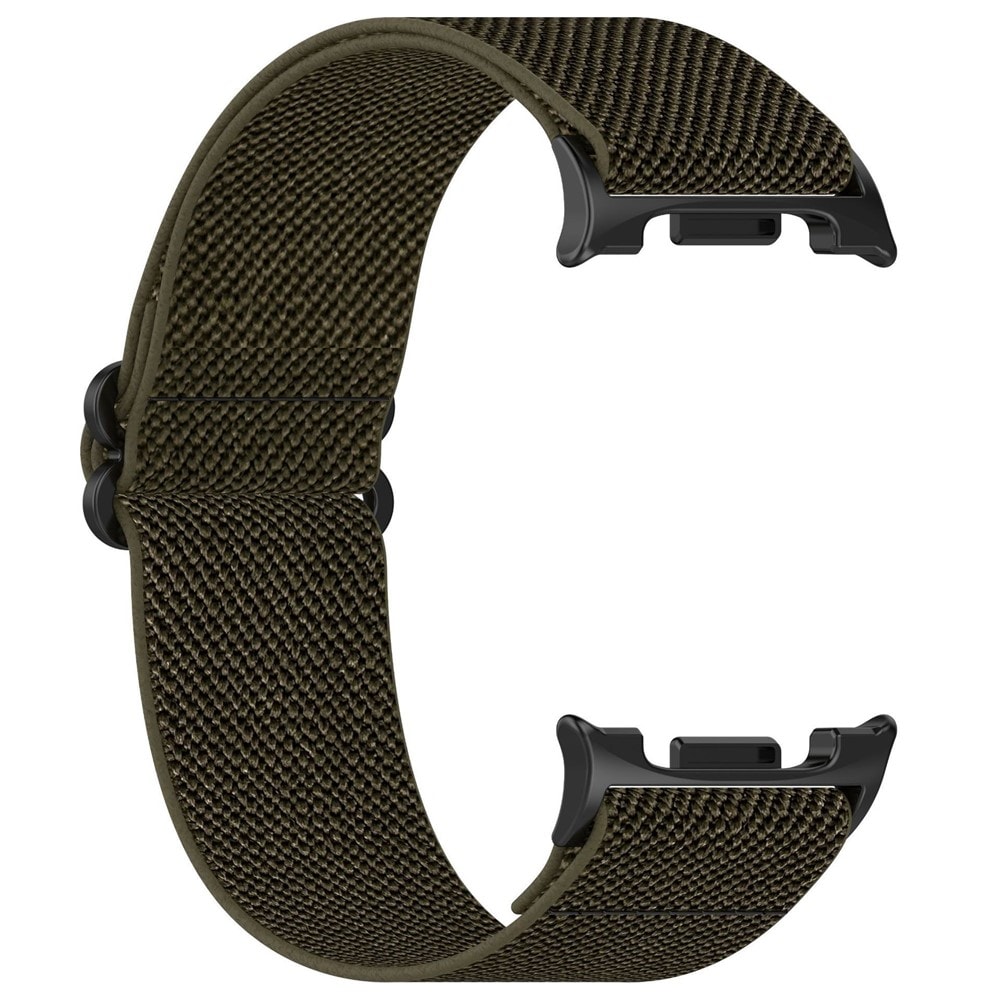 Samsung Galaxy Watch Ultra (2025) Elastisk armbånd, Mørk grønn