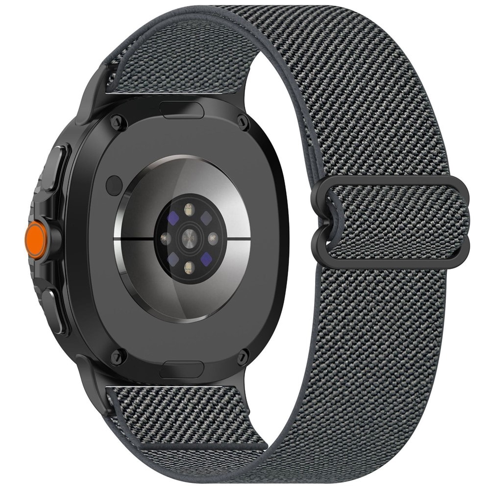 Samsung Galaxy Watch 8 Classic Elastisk armbånd, Mörkgrå