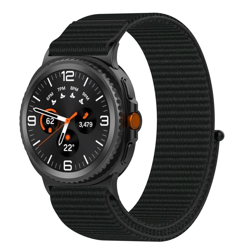 Samsung Galaxy Watch Ultra (2025) Reim i nylon, Svart