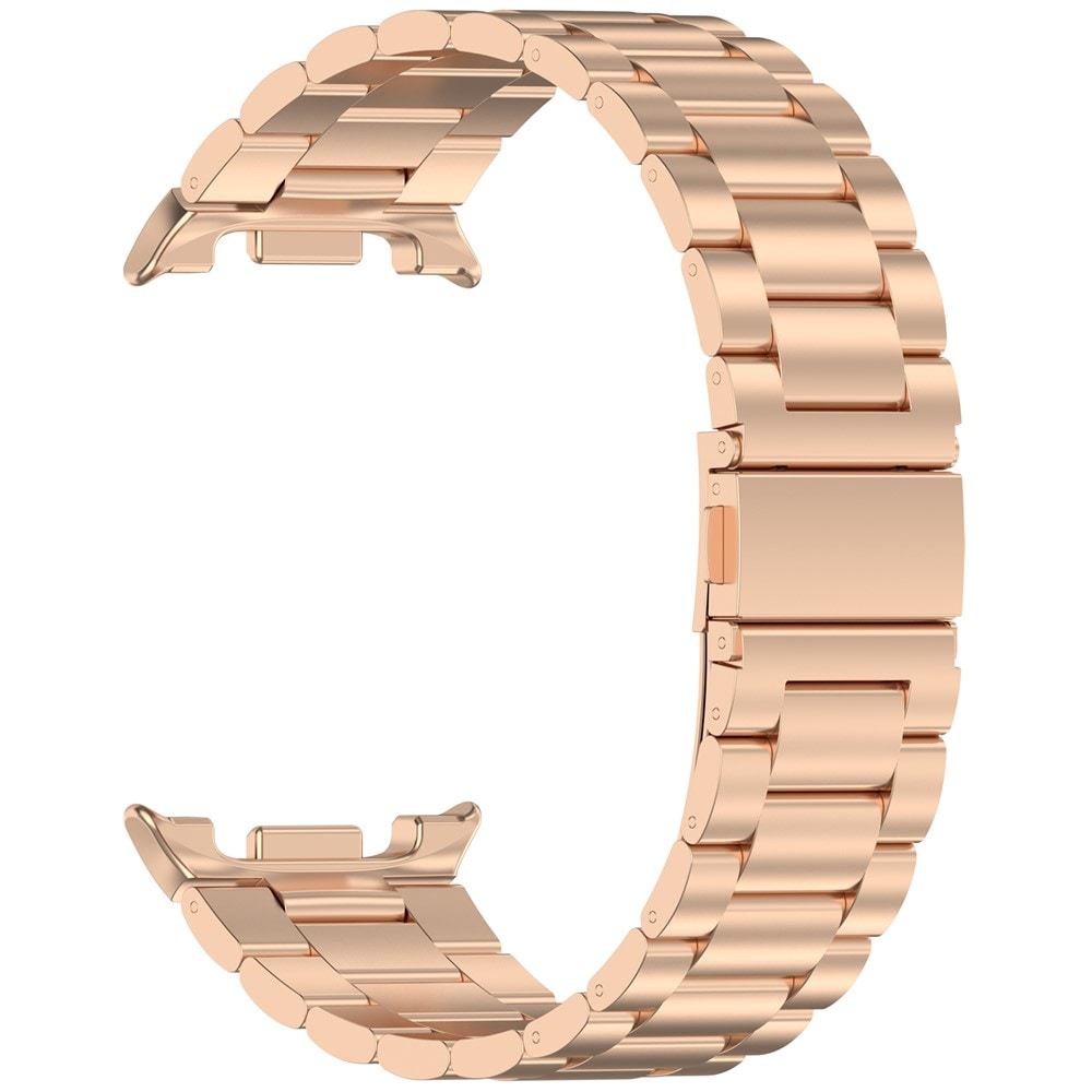 Samsung Galaxy Watch 8 40mm Elegant lenkereim i metall, Rosegull