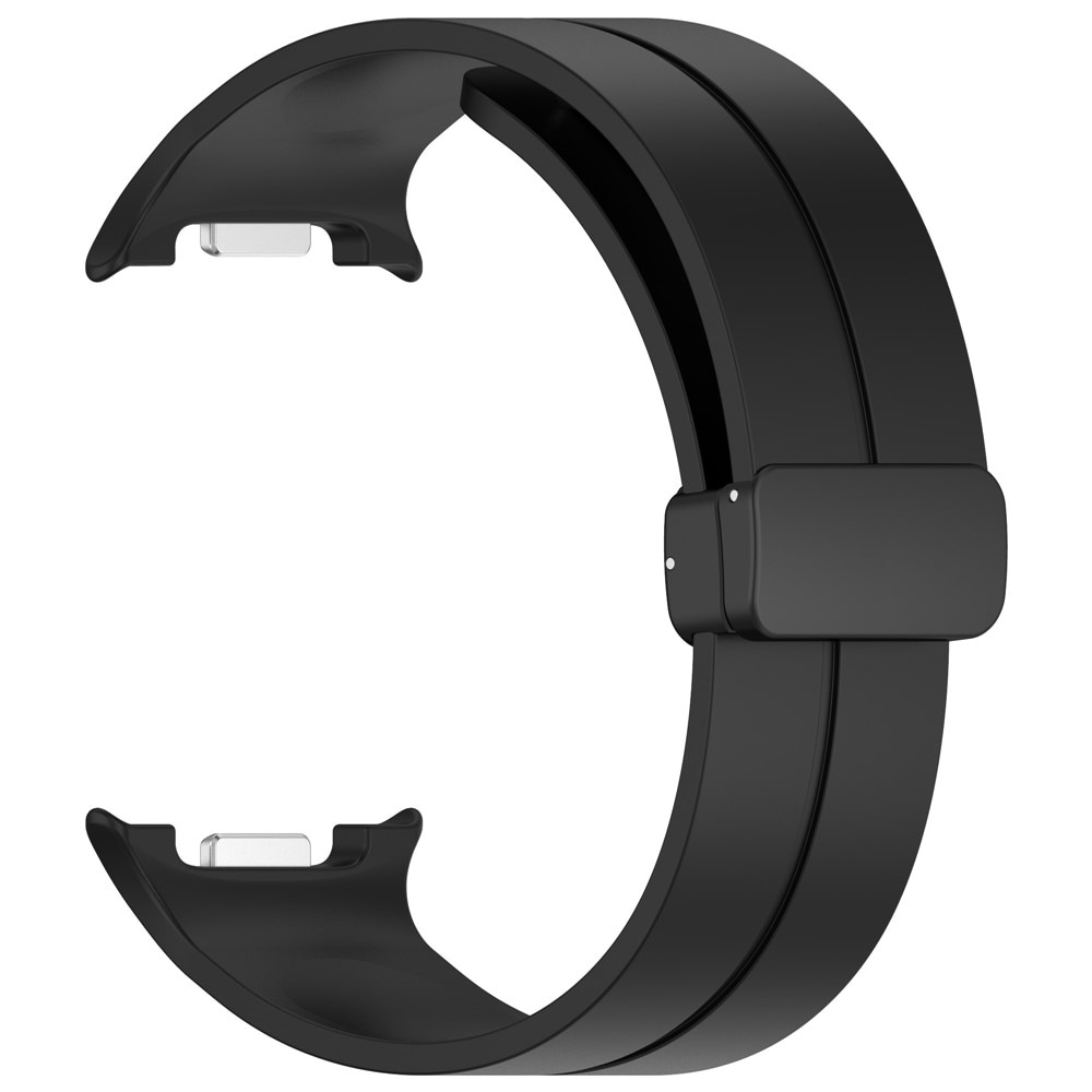 Samsung Galaxy Watch 8 Classic Reim i silikon, Svart