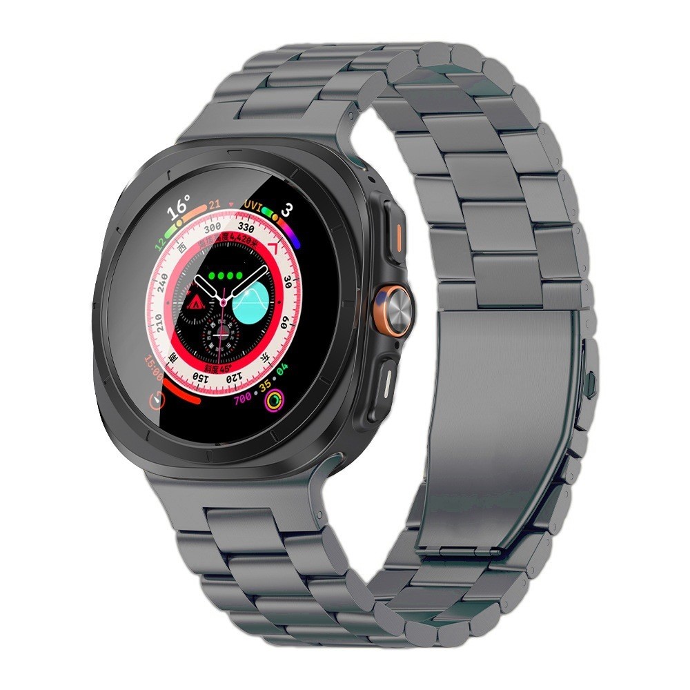 Samsung Galaxy Watch 8 40mm Stilig reim i titan, Grå