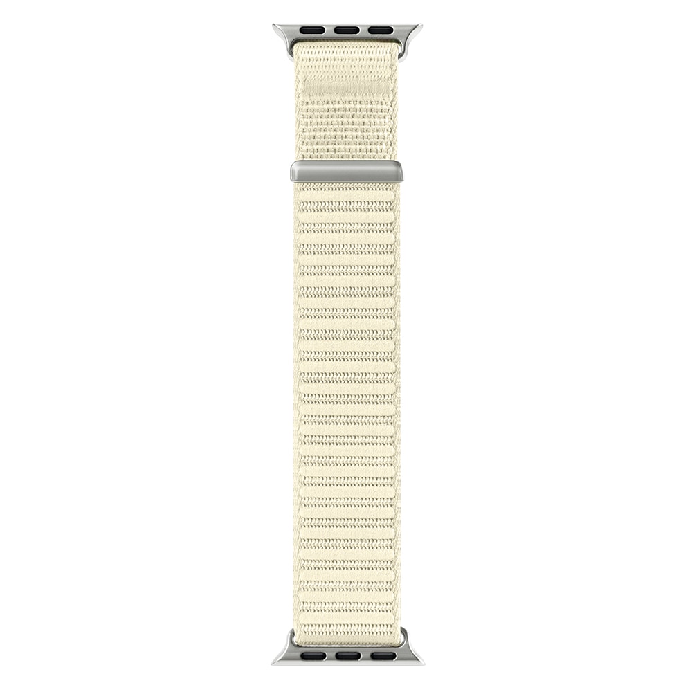 Apple Watch Series 1-3 38mm Nylonreim, Hvit