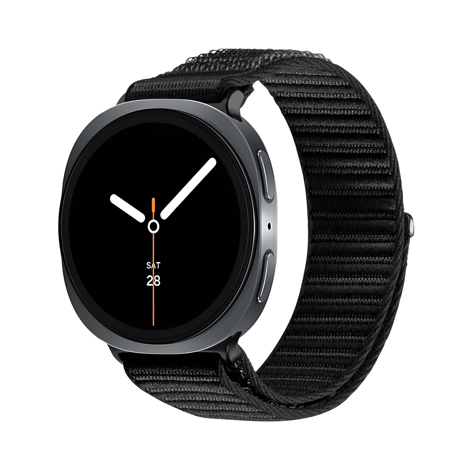 Samsung Galaxy Watch 8 40mm Nylonreim, Svart