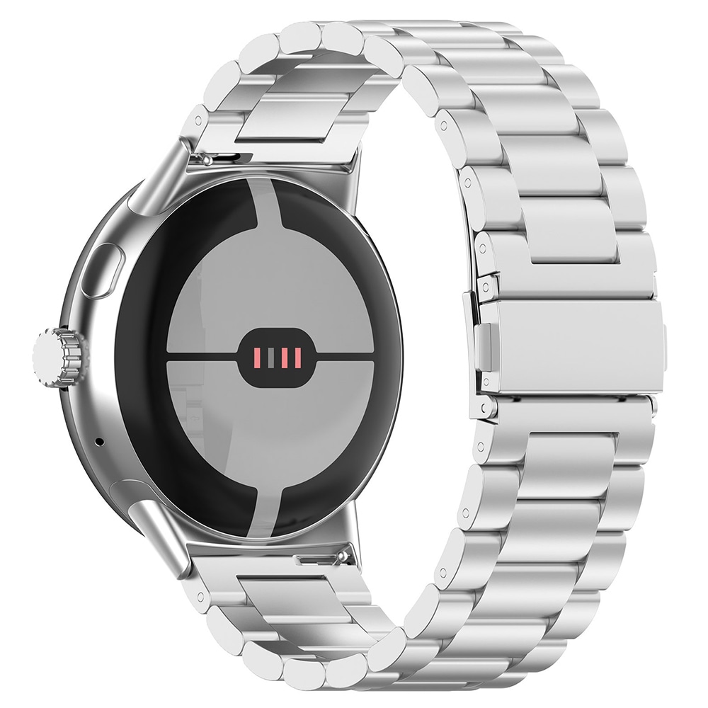 Google Pixel Watch 4 45mm Stilig reim i titan, Svart