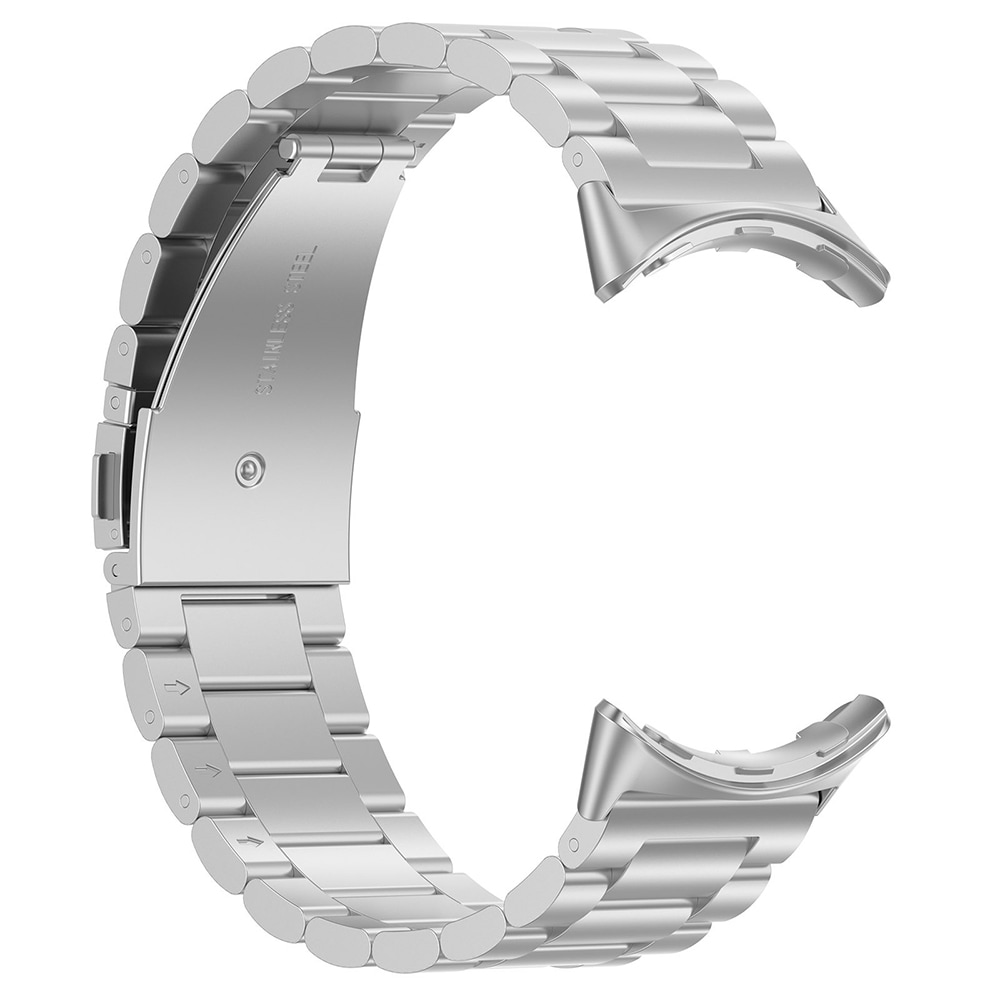 Google Pixel Watch 4 45mm Stilig reim i titan, Svart