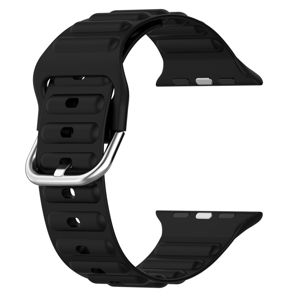 Apple Watch Series 11 42mm Sporty Reim i silikon, Svart