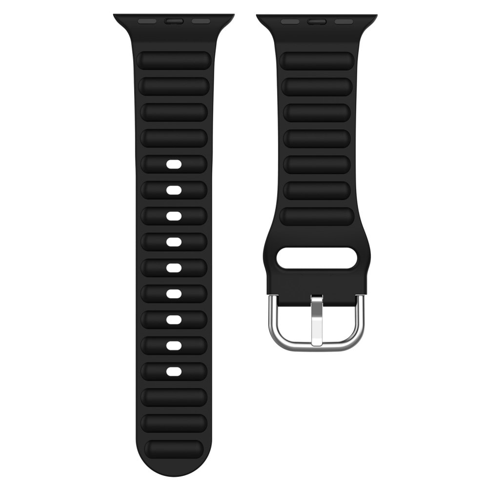 Apple Watch Series 11 42mm Sporty Reim i silikon, Svart