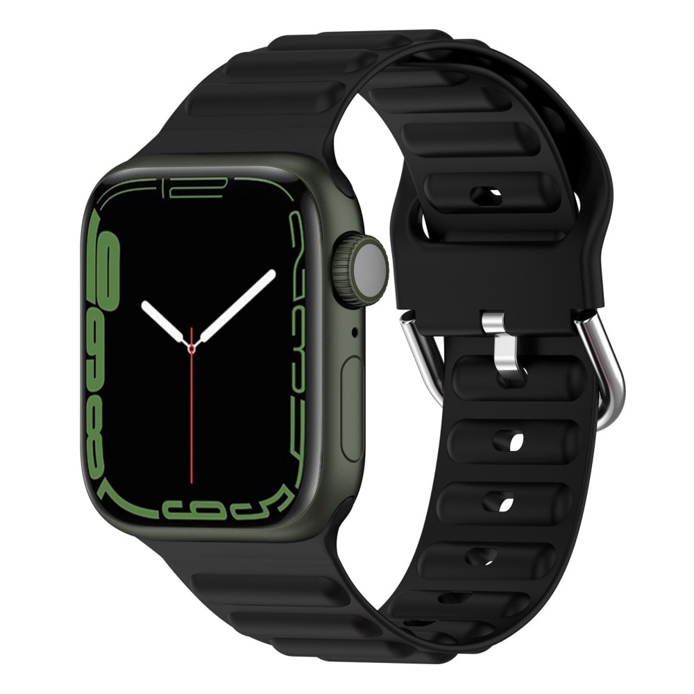 Apple Watch Series 11 42mm Sporty Reim i silikon, Svart
