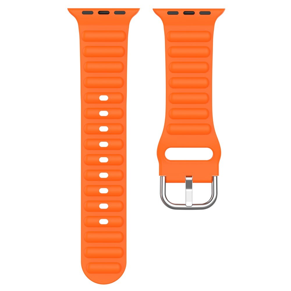 Apple Watch Series 11 42mm Sporty Reim i silikon, Oransje