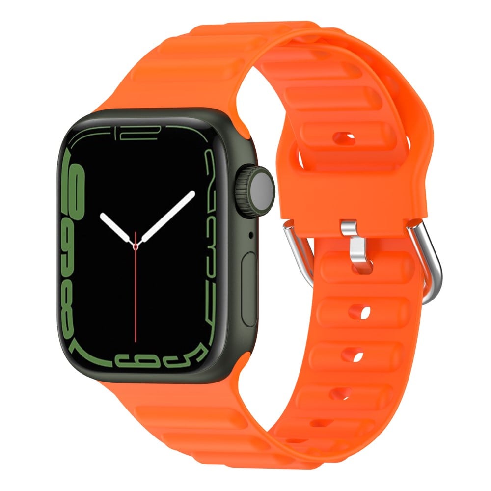 Apple Watch Series 11 42mm Sporty Reim i silikon, Oransje