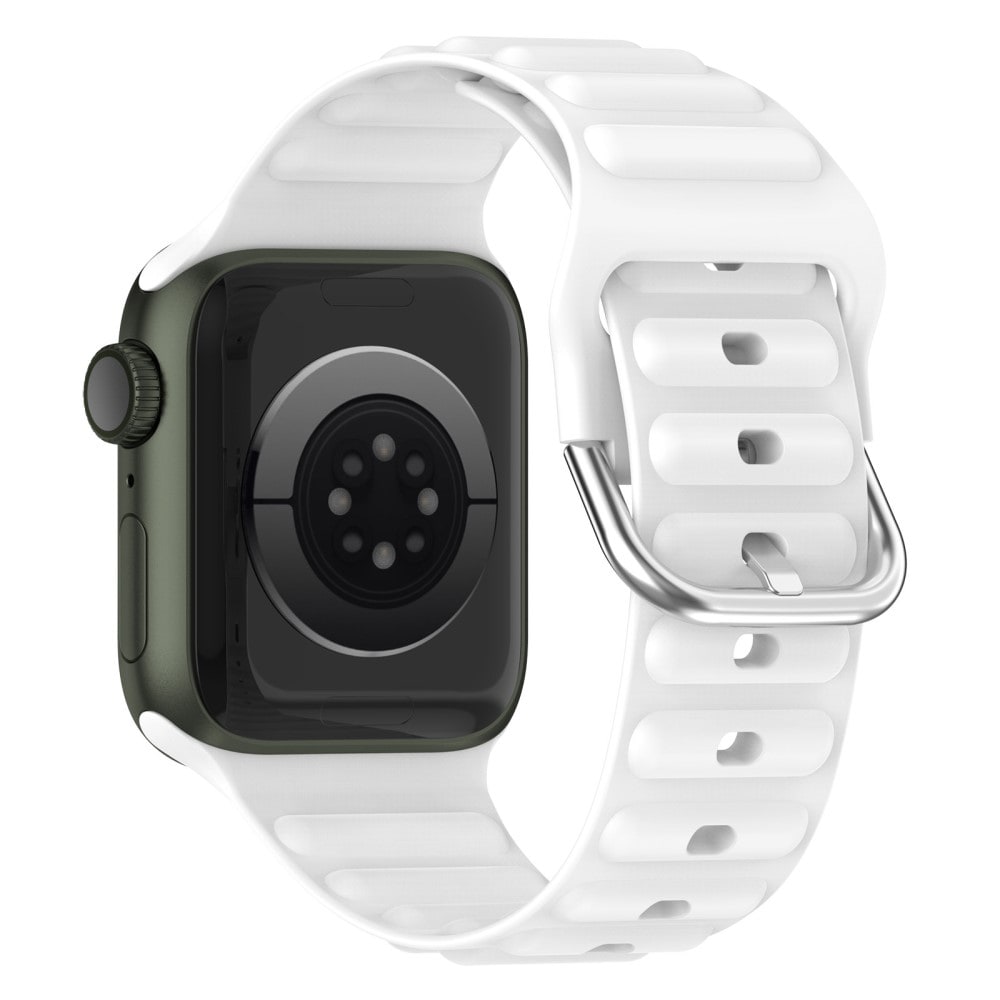 Apple Watch Series 11 42mm Sporty Reim i silikon, Hvit